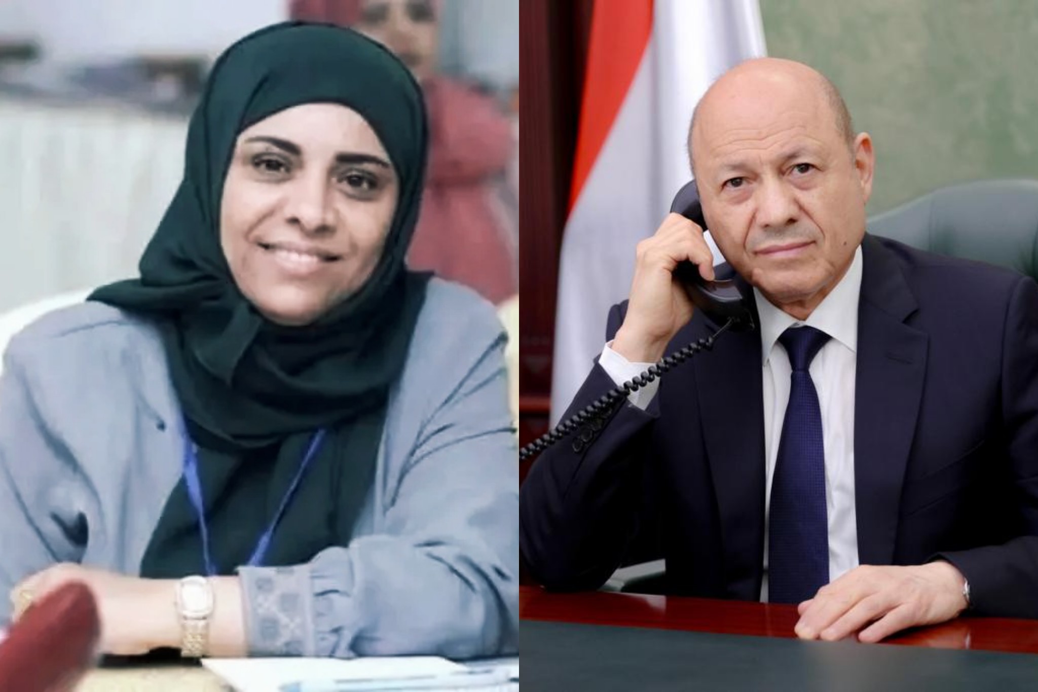 تحرك عاجل من الرئيس العليمي بشأن جريمة اغتيال مديرة صندوق النظافة في تعز «افتهان المشهري»