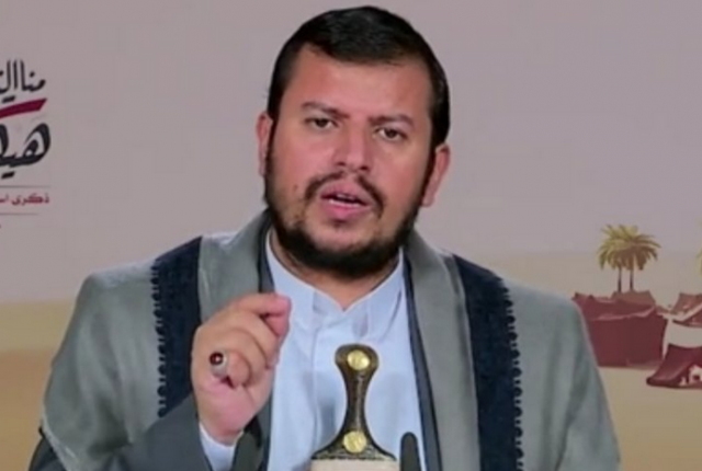 زعيم جماعة الحوثي الإرهابية عبدالملك الحوثي يعترف علنا بأن مشرفي جماعته "سرق"