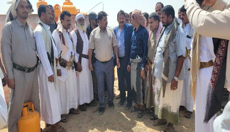 مأرب.. تدشين مشروع استبدال اسطوانات الغاز التالفة بغيرها جديدة