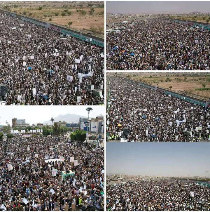 شيخ قبلي يوجه صفعة مدوية لمليشيا الحوثي خلال احتفالهم بيوم الولاية في ميدان السبعين .. لن تصدق ما فعله