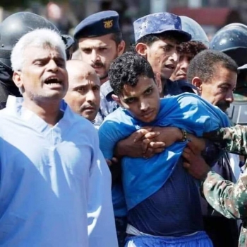 هذا ما كان يخشاه الحوثيون من سقوط الطفل التهامي امام الكاميرات اثناء الإعدام