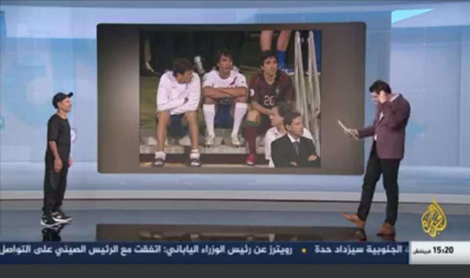 إثارة تفاعل جديد .. كاريكاتير يمني يرد على المذيع في قناة الجزيرة بهذه الرسمة (تفاصيل)