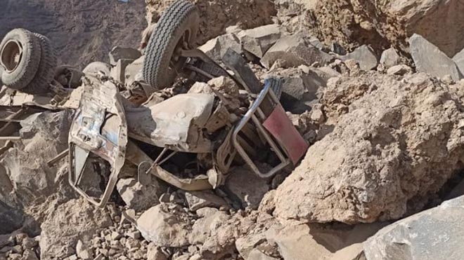​16 قتيلاً ومفقودون جراء انهيار صخري في البريقة