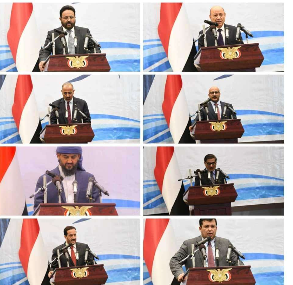 شاهد أول تعليق حوثي على أداء مجلس القيادة الرئاسي اليمين الدستوري بعدن
