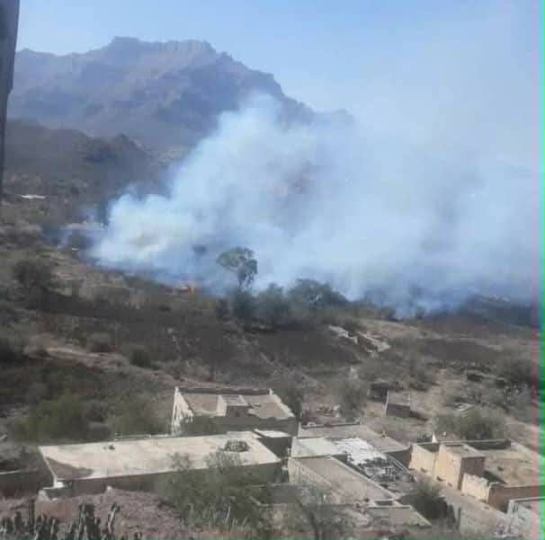 جريمة جديدة ترتكبها مليشيا الحوثي في مناطق التماس بمريس الضالع 