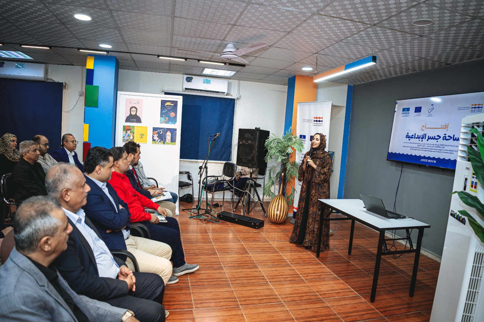 مؤسسة "جدارية " تفتتح  مساحة جسر الإبداعية 