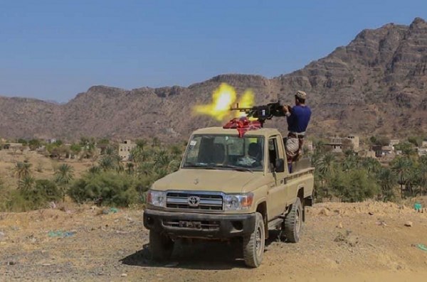 خلال مواجهات مع الجيش الوطني .. ثمانية قتلى وجرحى بصفوف الحوثيين بهذه المحافظة