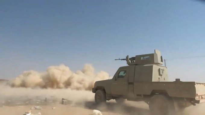 شاهد ما حدث اليوم في جبهتي المشجح والكسارة غرب مأرب.. فيديو 