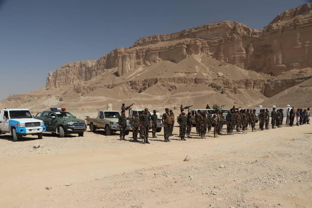 حيدان يدشن معسكر تدريب الدفعة الأولى لتجنيد 3 ألف من أبناء وادي وصحراء حضرموت