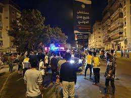 فتح شارع المعلا عقب اغلاقه من محتجين