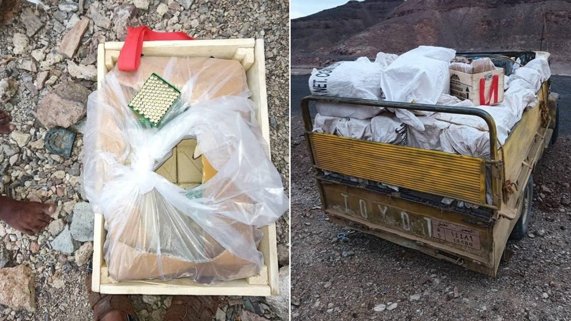 تفاصيل.. ضبط شحنة مواد مهربة تُستخدم لتصنيع العبوات الناسفة