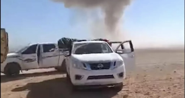 أول رسائل تحذير جوية بعد جهودها ,, السعودية تقصف قوات تابعة للانتقالي في حضرموت 