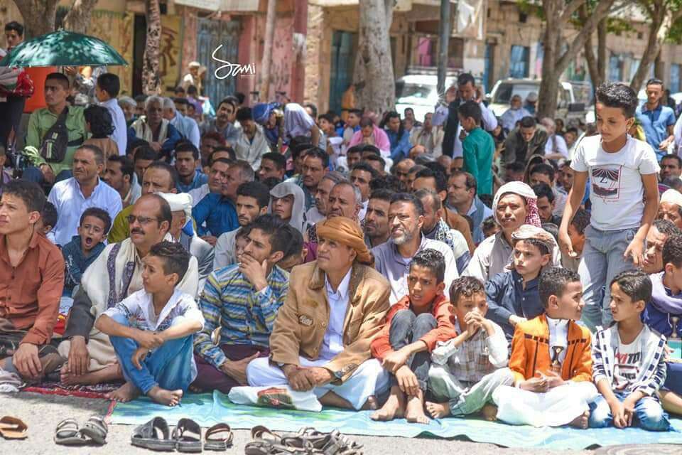 شاهد أول خطبة جمعة باللغة الإنجليزية في هذة الحافظة اليمنية