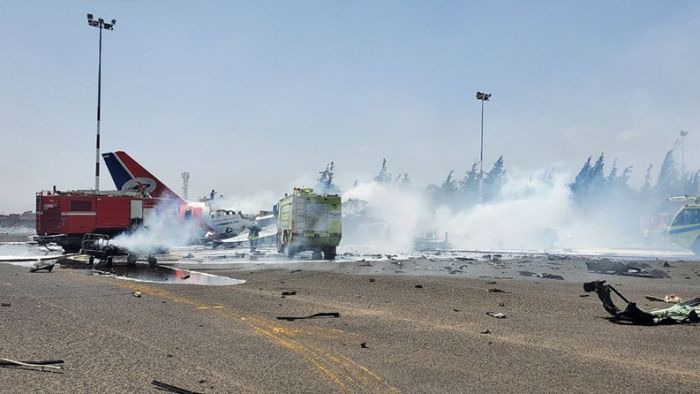 "اليمنية" تصدر بيانا هاما بشأن رحلاتها من وإلى مطار صنعاء بعد تدمير آخر طائراتها