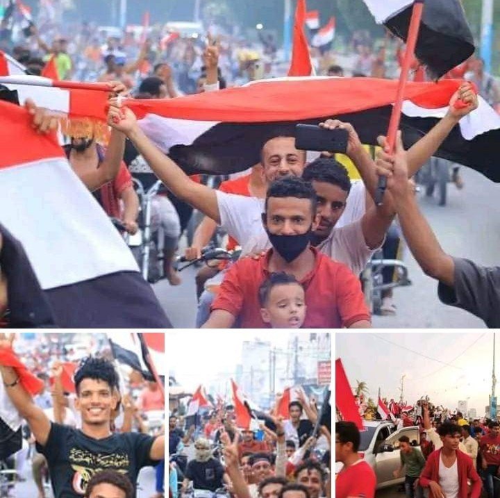 ردا على تدنيس الحوثيين لعلم الجمهورية.. مظاهرات في عدة مدن احتفاءً بثورة 26 سبتمبر 