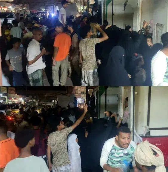 وسط أزمات متواصلة.. العطش يجبر النساء في لحج على الخروج حتى منتصف الليل للحصول على الثلج 