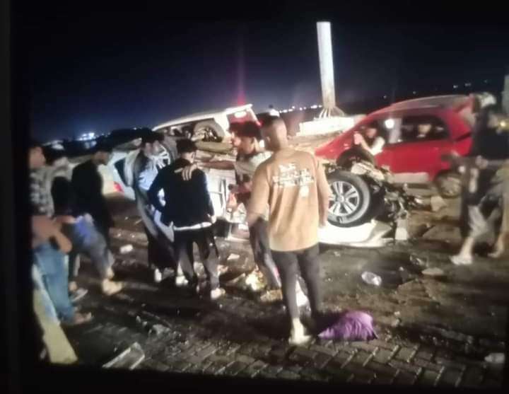 خسائر كبيرة نتيجة حادث مروري مروع في هذه المحافظة اليمنية