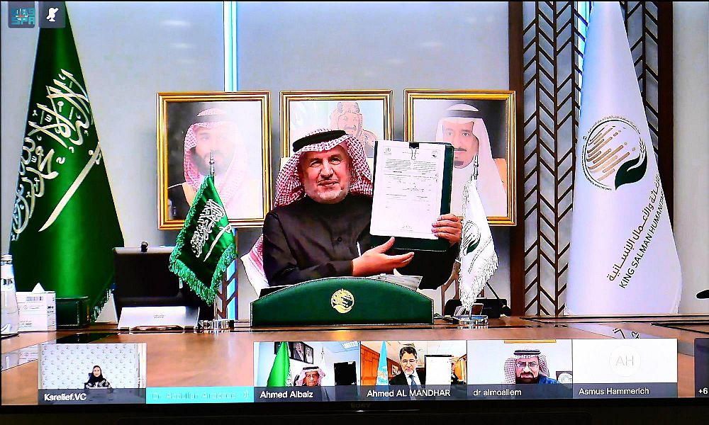 مركز الملك سلمان يوقع اتفاقية لتعزيز صحة الاطفال في اليمن