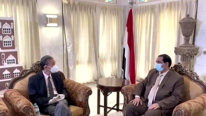 تفاصيل لقاء وزير الداخلية بسفير جمهورية الصين لدى اليمن