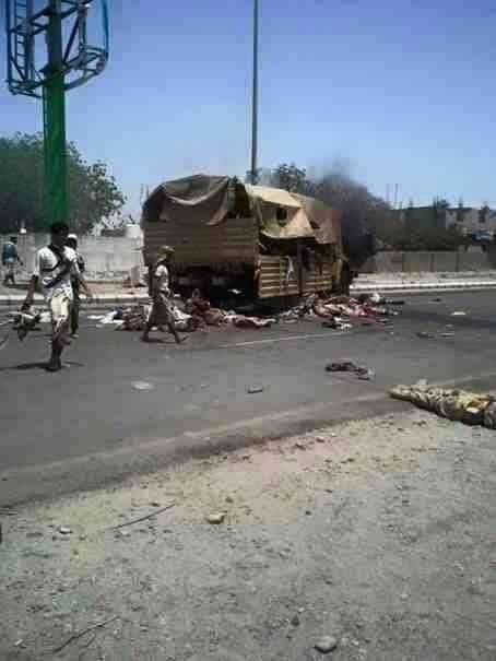 بالصور .. تنفيذ هجوم كبير ضد الحوثيين يسقط عشرات القتلى والجرحى